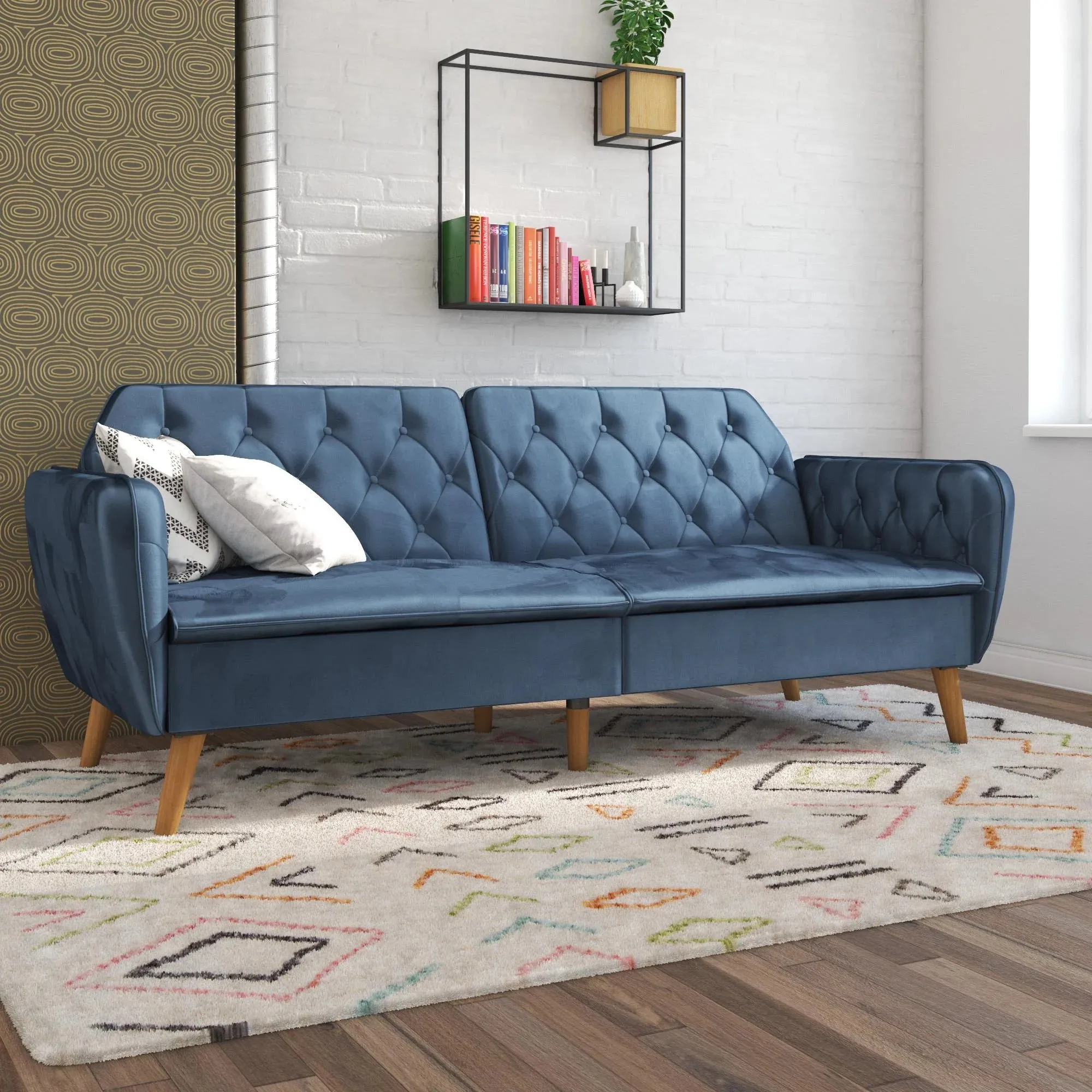 Novogratz Tallulah Memory Foam Futon