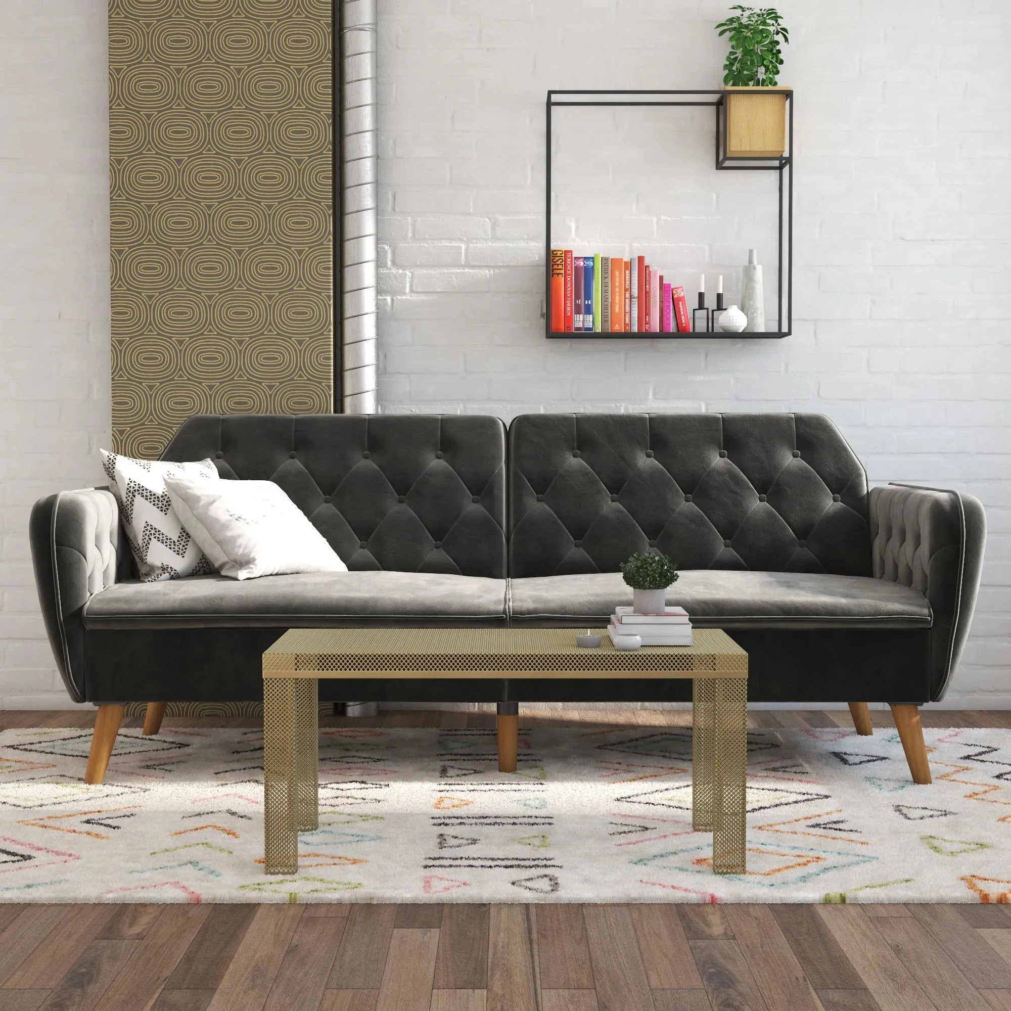 Novogratz Tallulah Memory Foam Futon