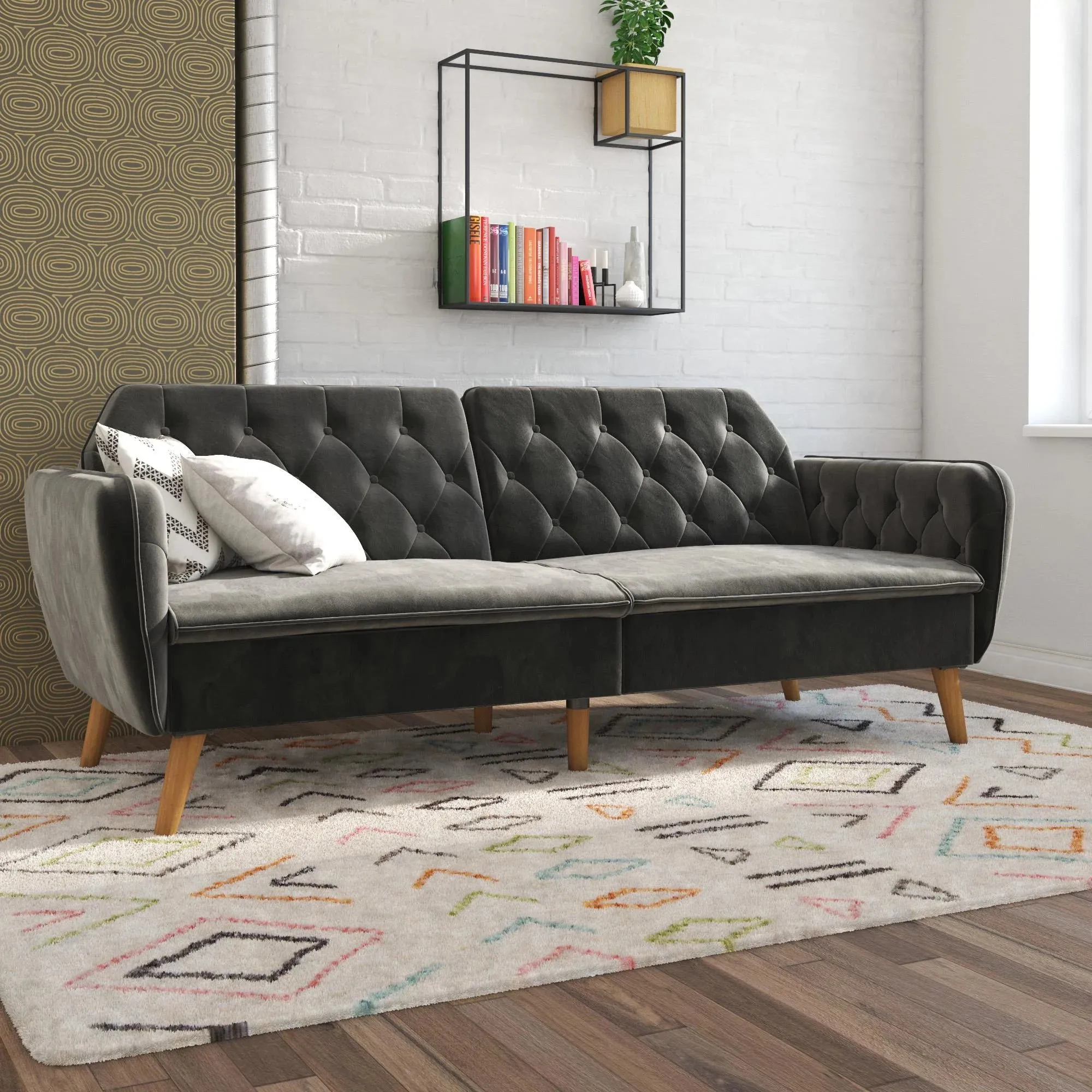 Novogratz Tallulah Memory Foam Futon
