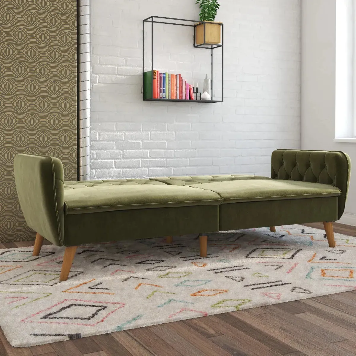 Novogratz Tallulah Memory Foam Futon
