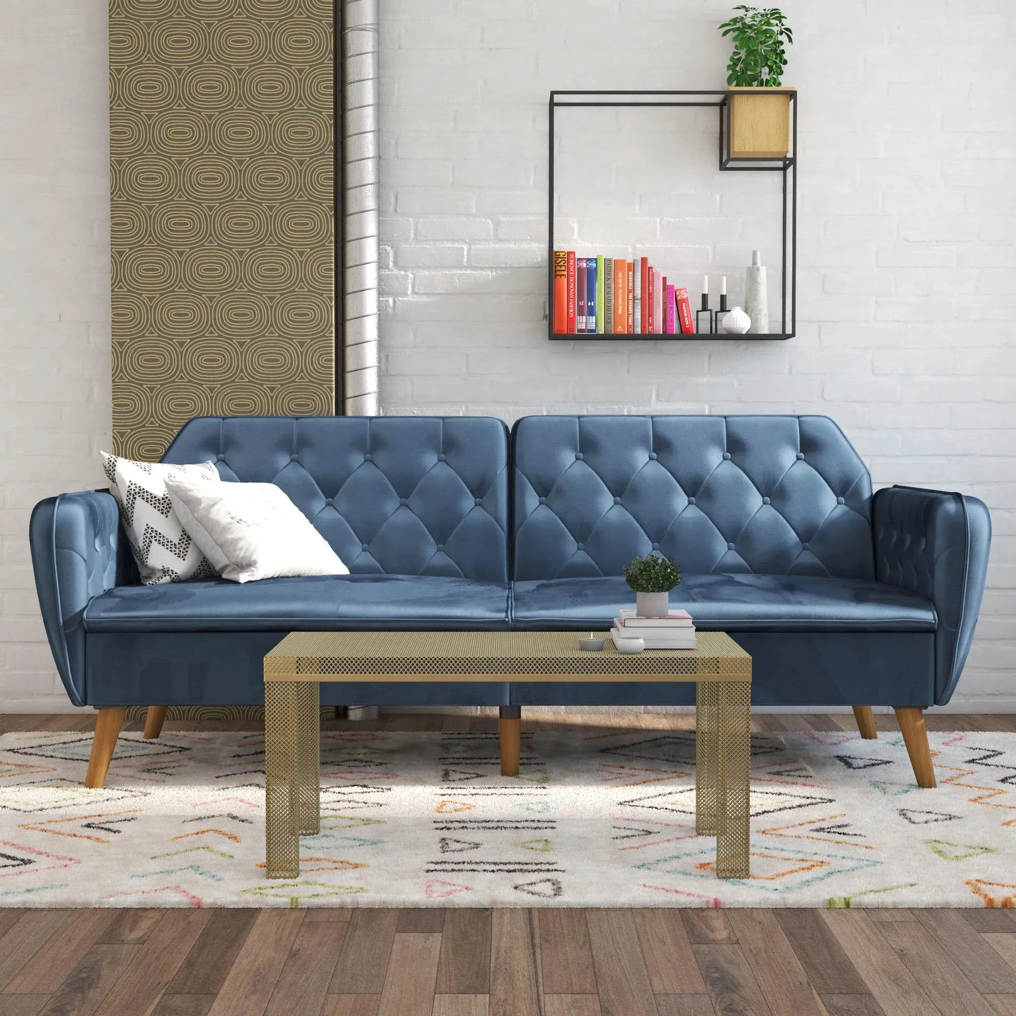 Novogratz Tallulah Memory Foam Futon
