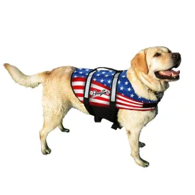Pawz Pet Products Nylon Flag Dog Life Jacket Pawz Pet Products Nylon Flag Dog Life Jacket