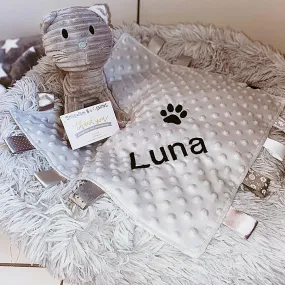 Personalised chewy comforter for pet - Grey