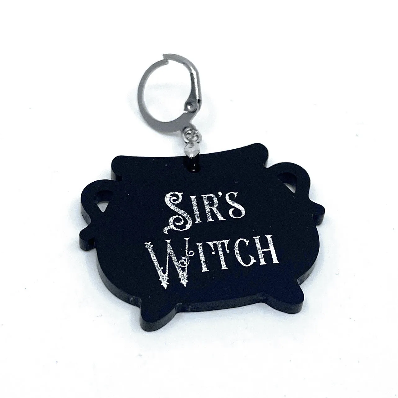 Personalized Cauldron BDSM Collar Tag