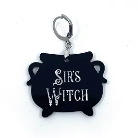 Personalized Cauldron BDSM Collar Tag