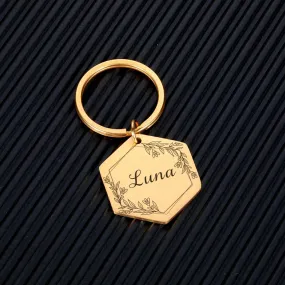 Personalized Dog ID Tags Engraved Cat Puppy Pet ID Name Number Plate Address Collar Tag Pendant Pet Dog Cat Accessories