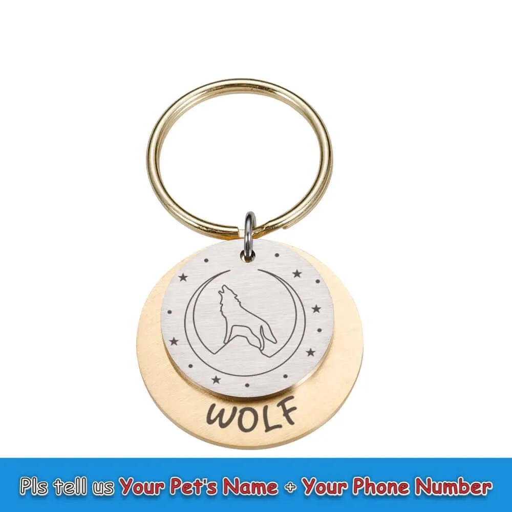 Personalized Engraved Anti-Lost Ped ID Tag