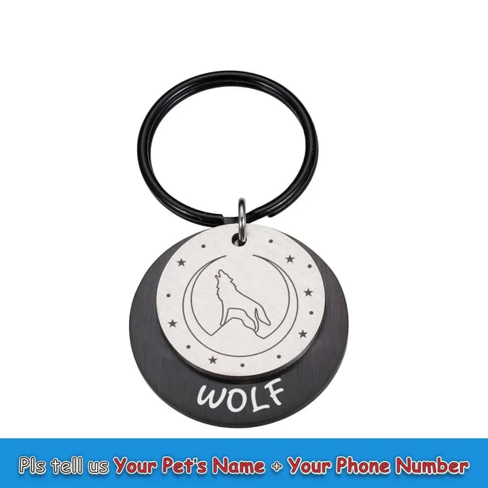Personalized Engraved Anti-Lost Ped ID Tag