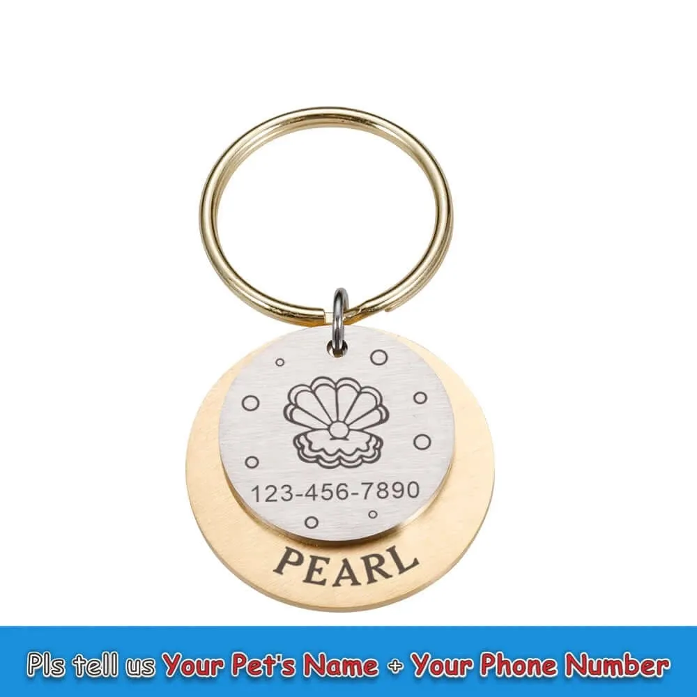 Personalized Engraved Anti-Lost Ped ID Tag