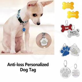 Personalized Pet ID Tags: Engraved Collar Tags for Safety & Style