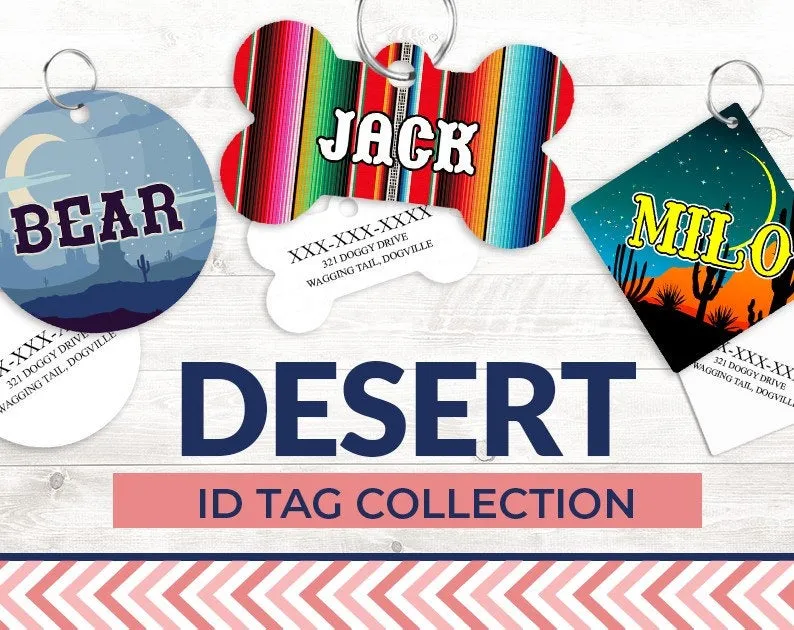 Pet ID Tag | Festive Serape