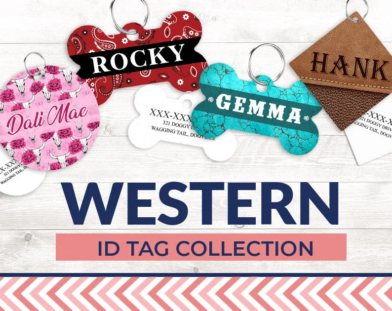 Pet ID Tag | Perfect Paisley