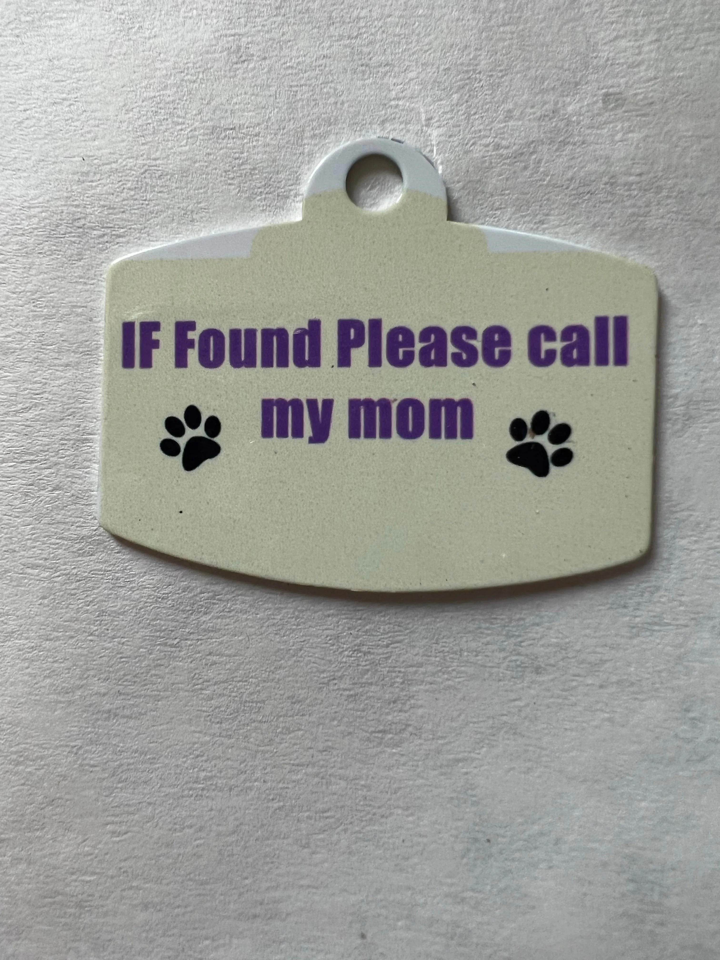Pet ID Tag Personalized with your state