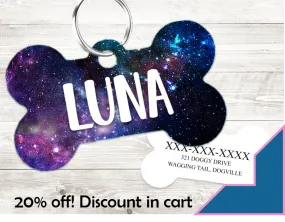Pet ID Tag | Star Galaxy