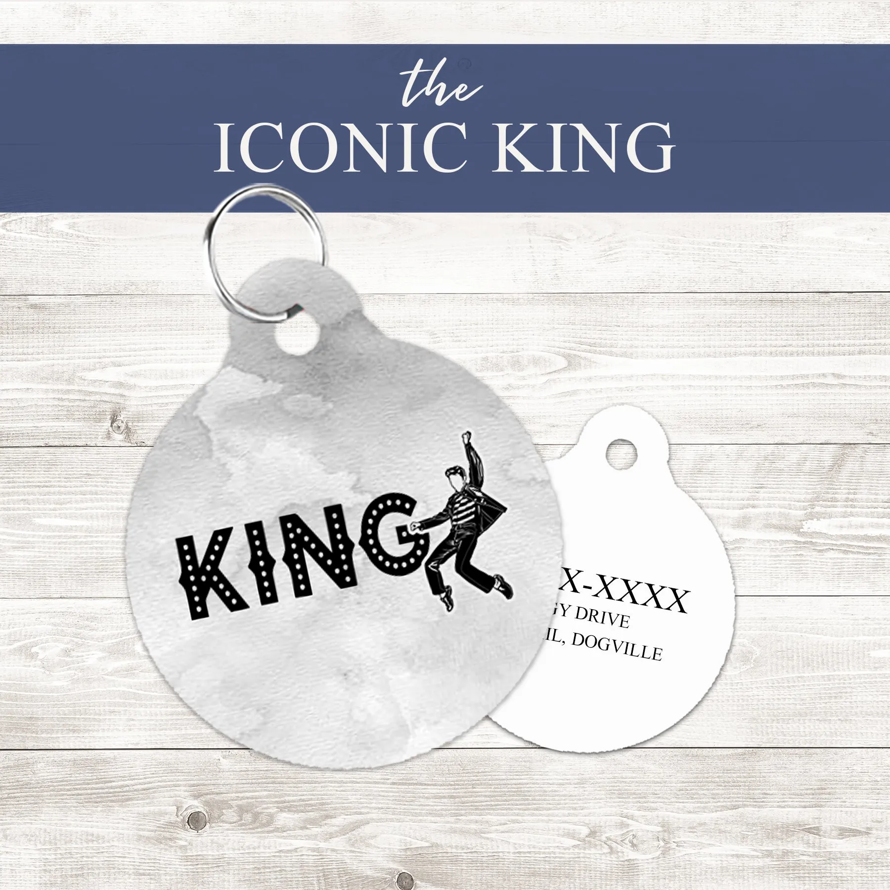Pet ID Tag | The Iconic Legend