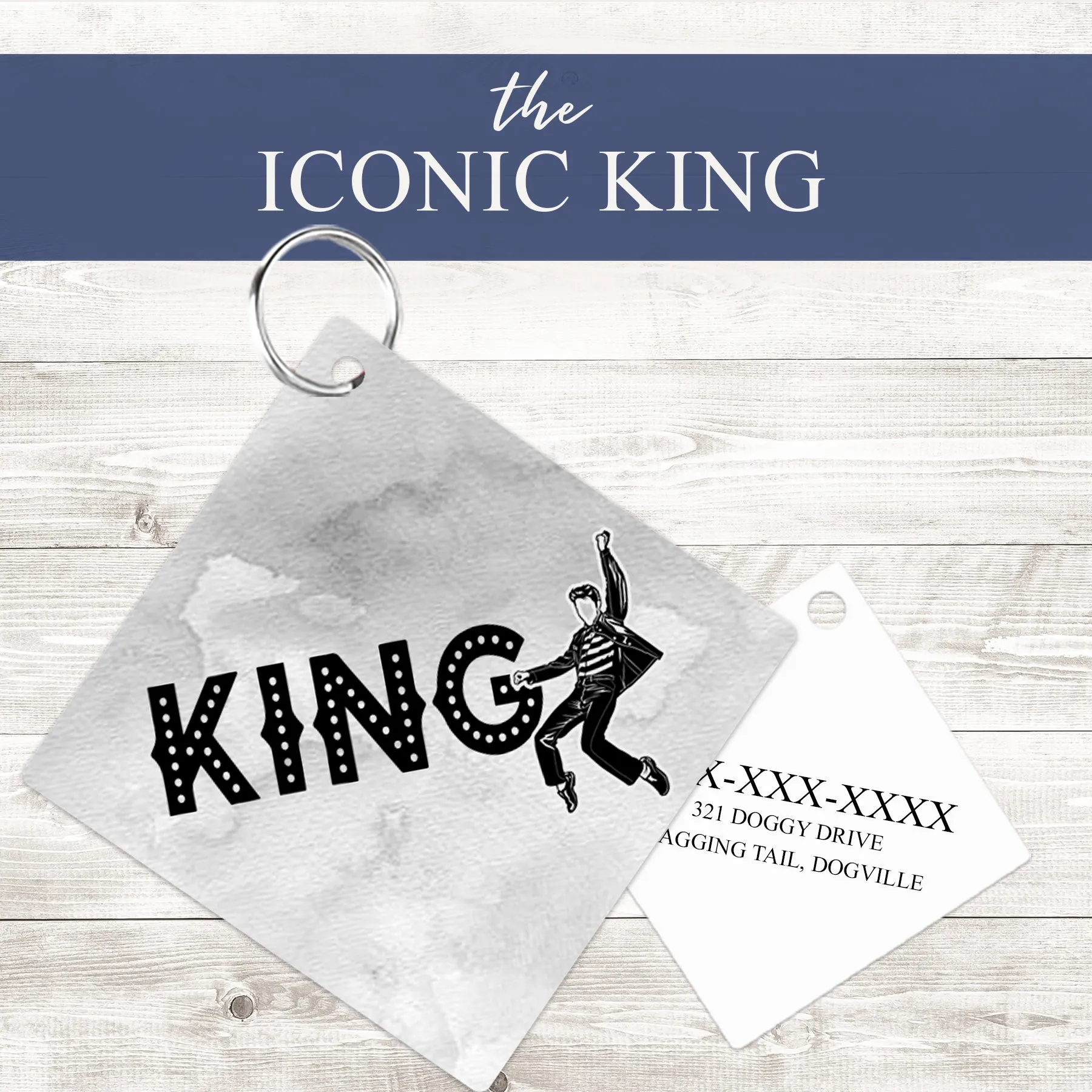 Pet ID Tag | The Iconic Legend