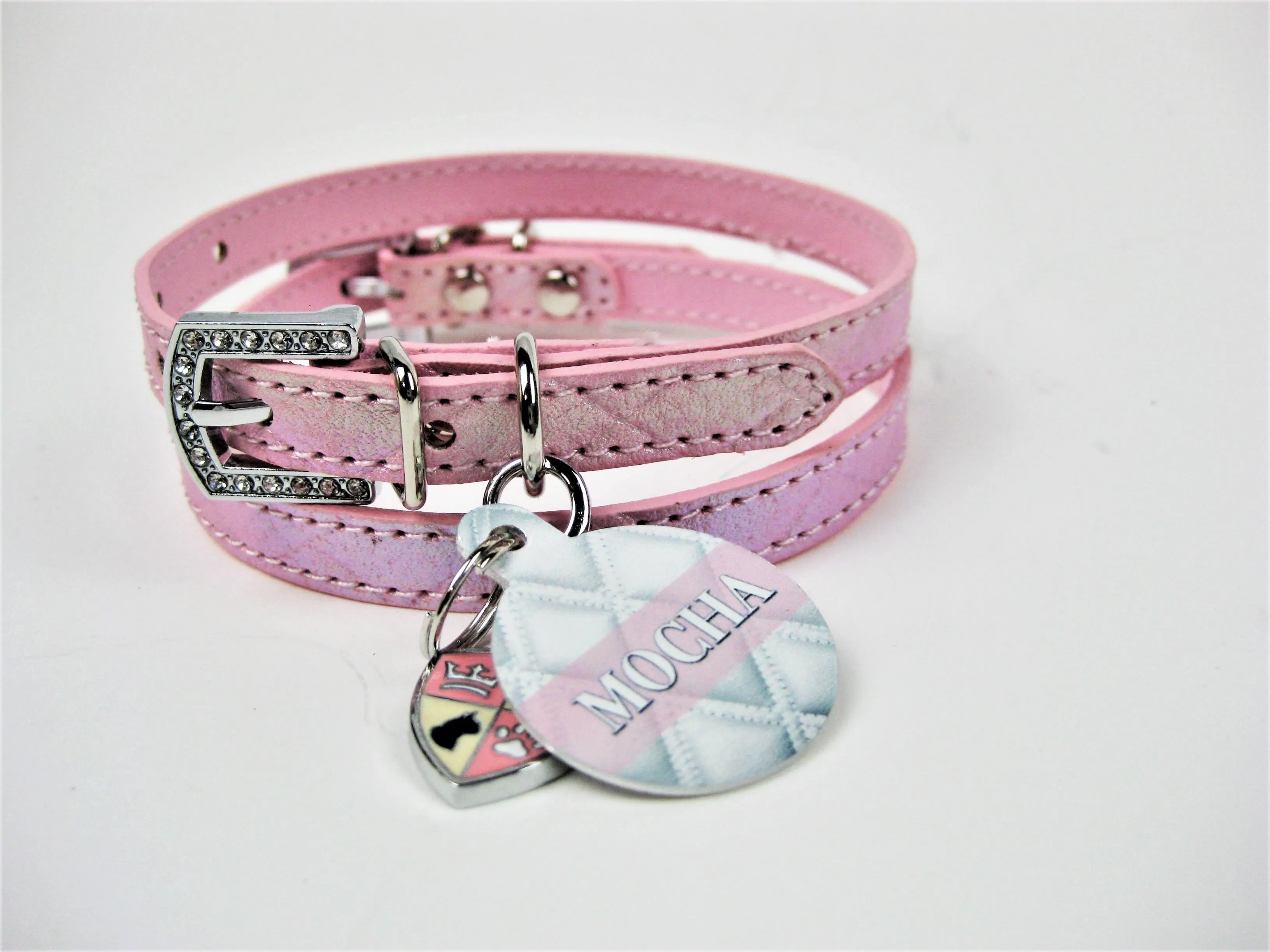 Pet ID Tag | The Periwinkle Quilted Couture