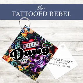 Pet ID Tag | The Tattooed Rebel
