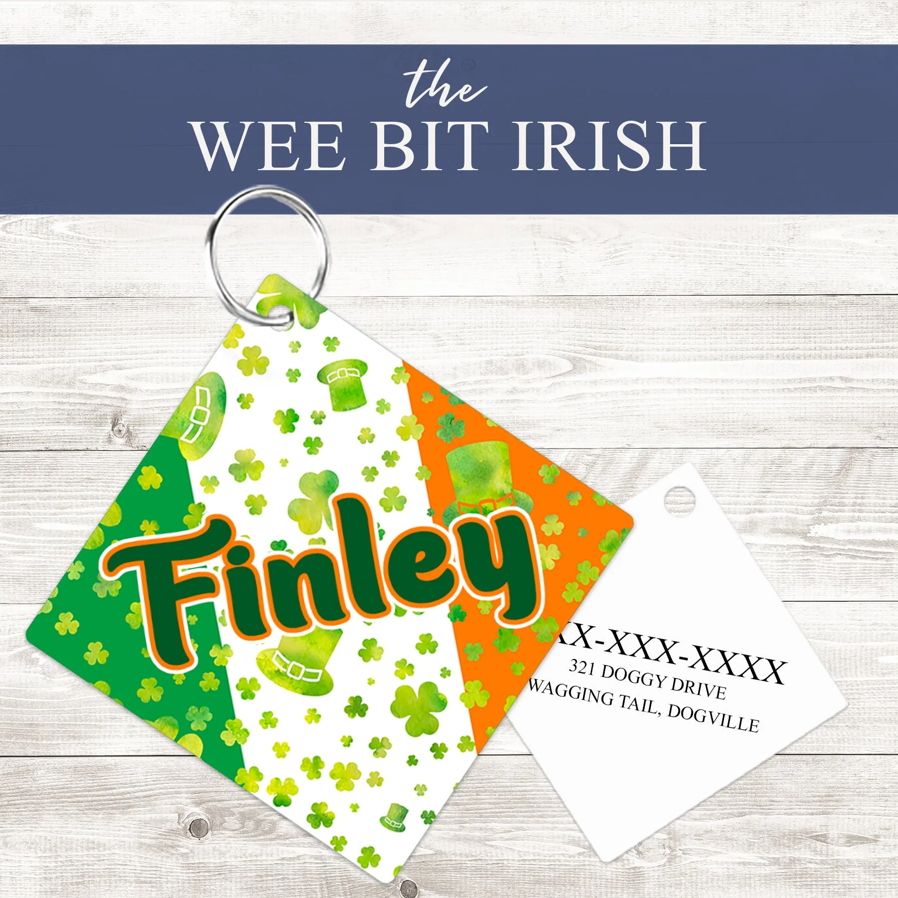 Pet ID Tag | The Wee Bit Irish