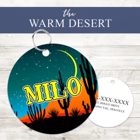 Pet ID Tag | Warm Desert