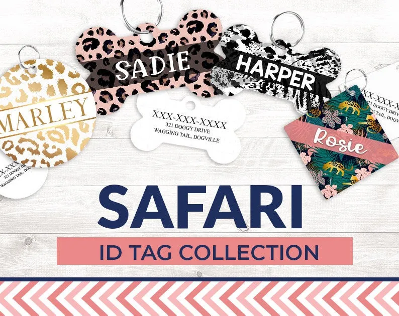 Pet ID Tag | Wild Jungle