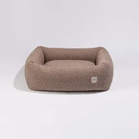 PillowVilla Faux Fur Dog Bed LOUNGE