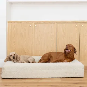 Premium Orthopaedic Memory Foam Bed in Luxury Bouclé