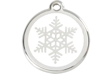 Red Dingo Enamel Tags