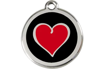 Red Dingo Enamel Tags