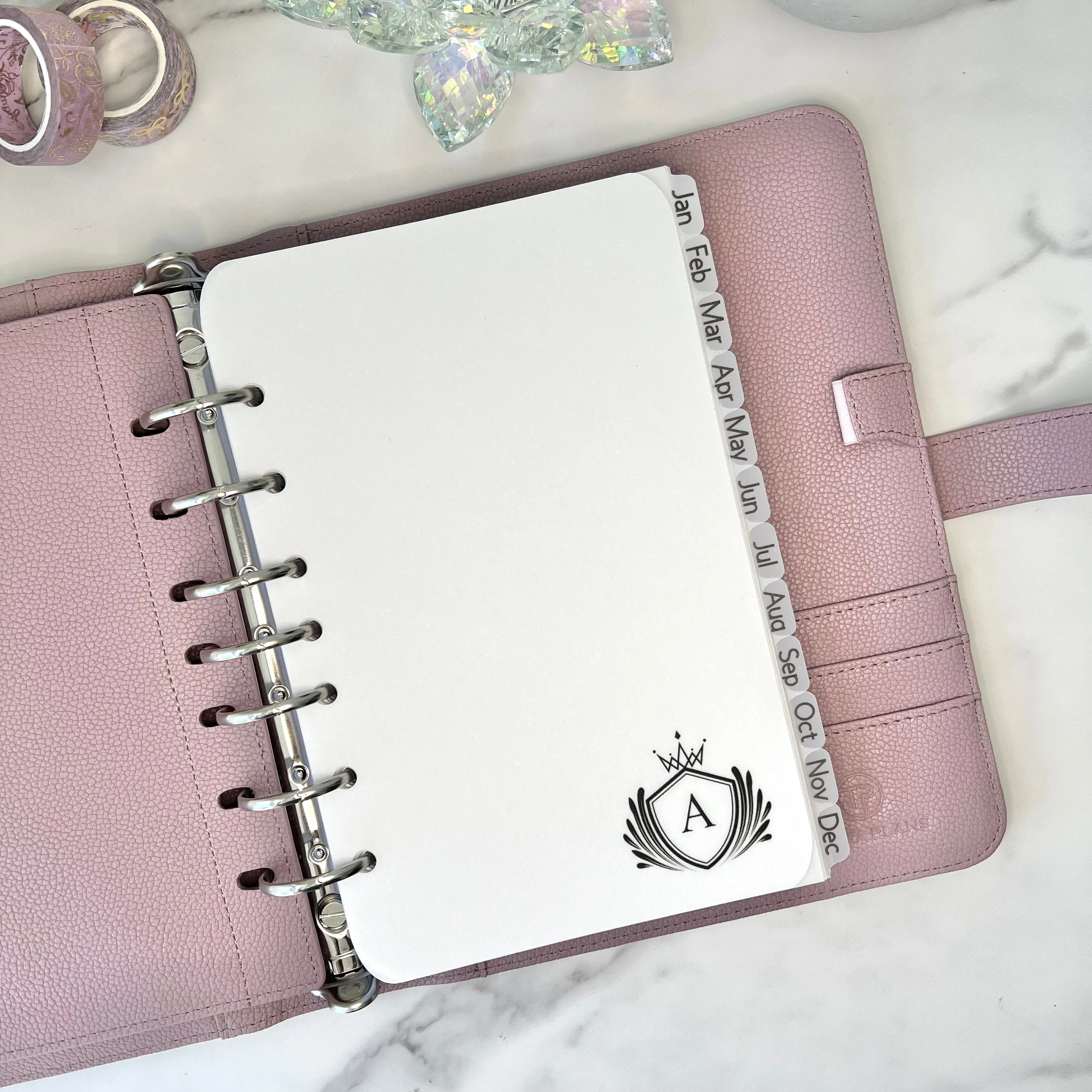 Regal Vellum - Monogrammed with Your Chosen Initial