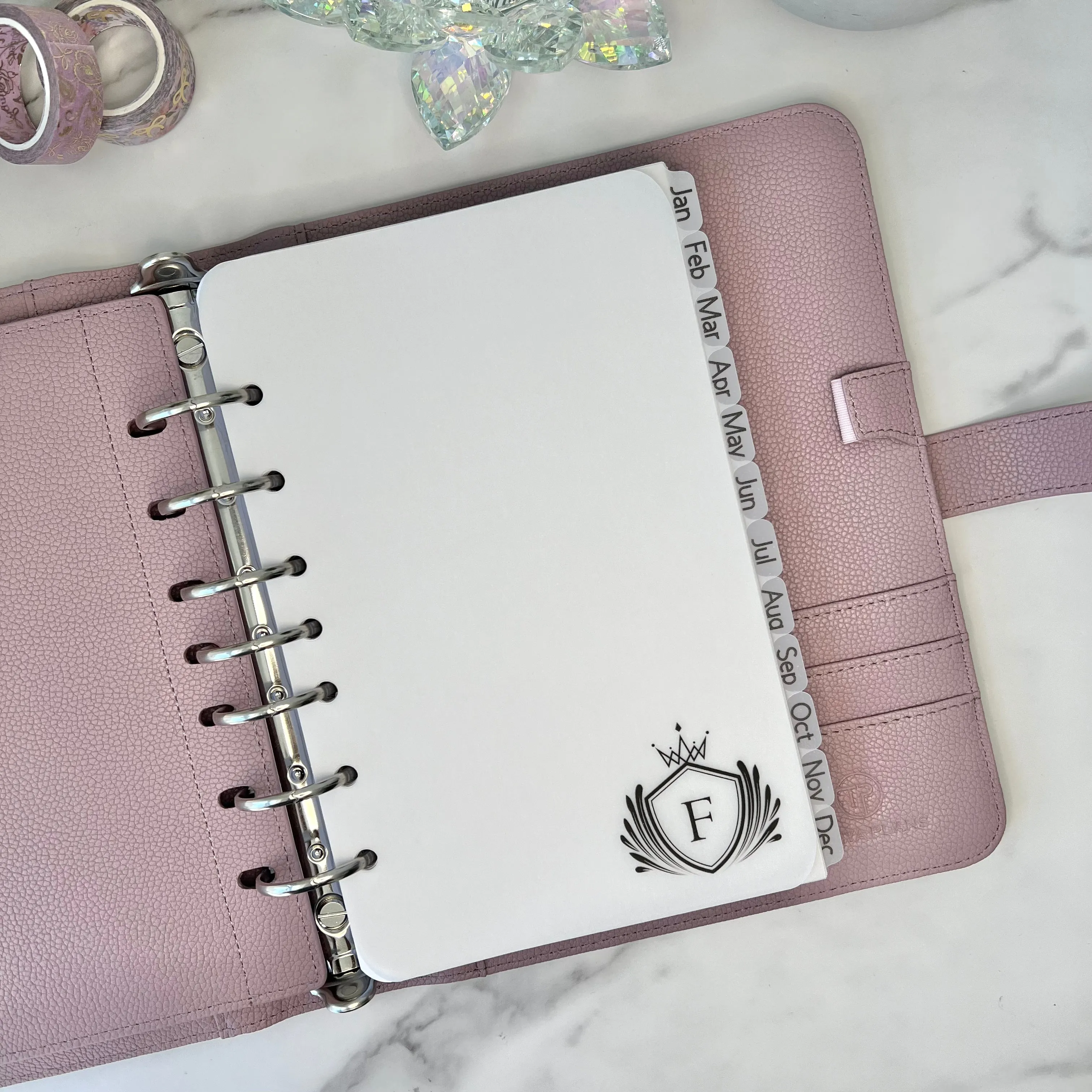 Regal Vellum - Monogrammed with Your Chosen Initial