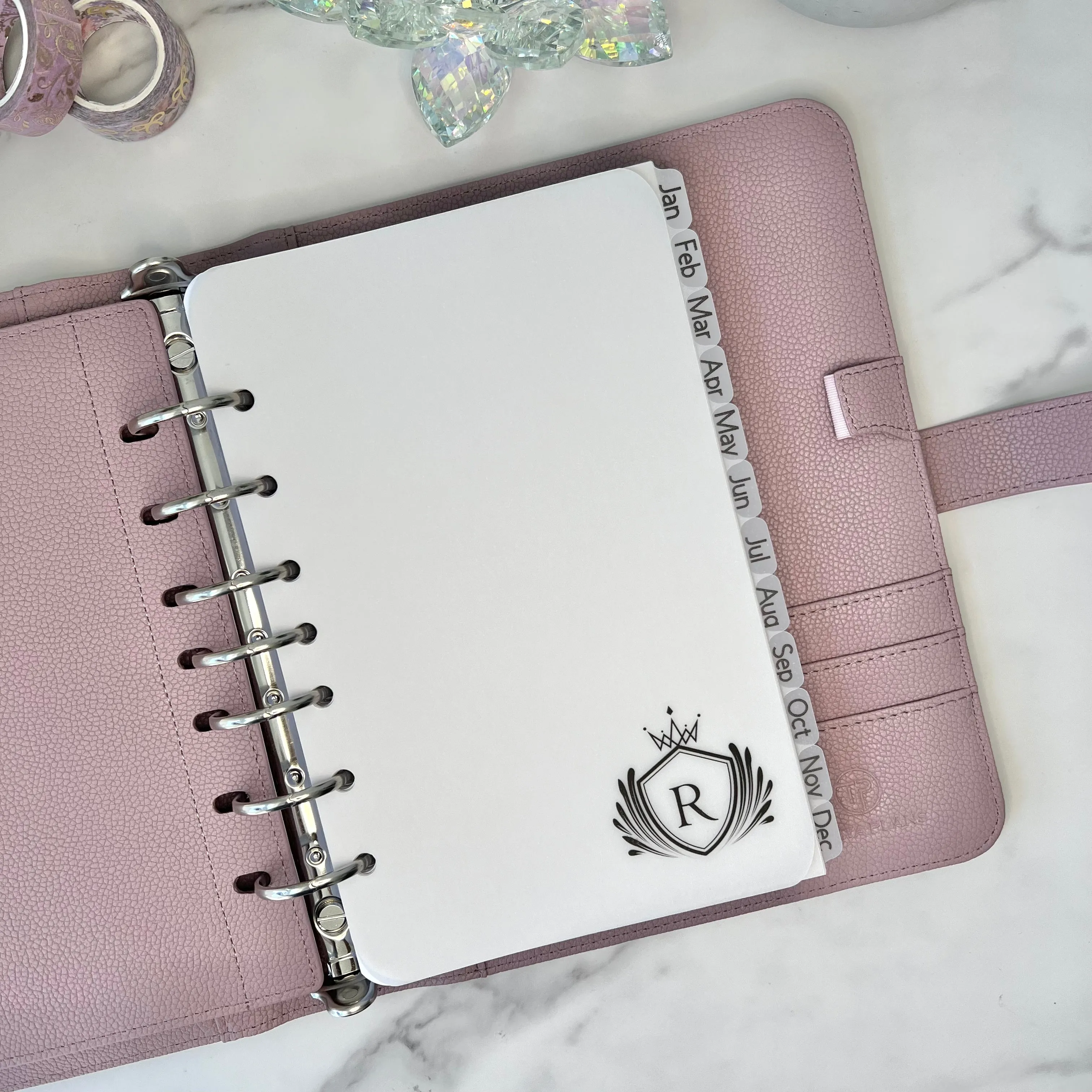 Regal Vellum - Monogrammed with Your Chosen Initial