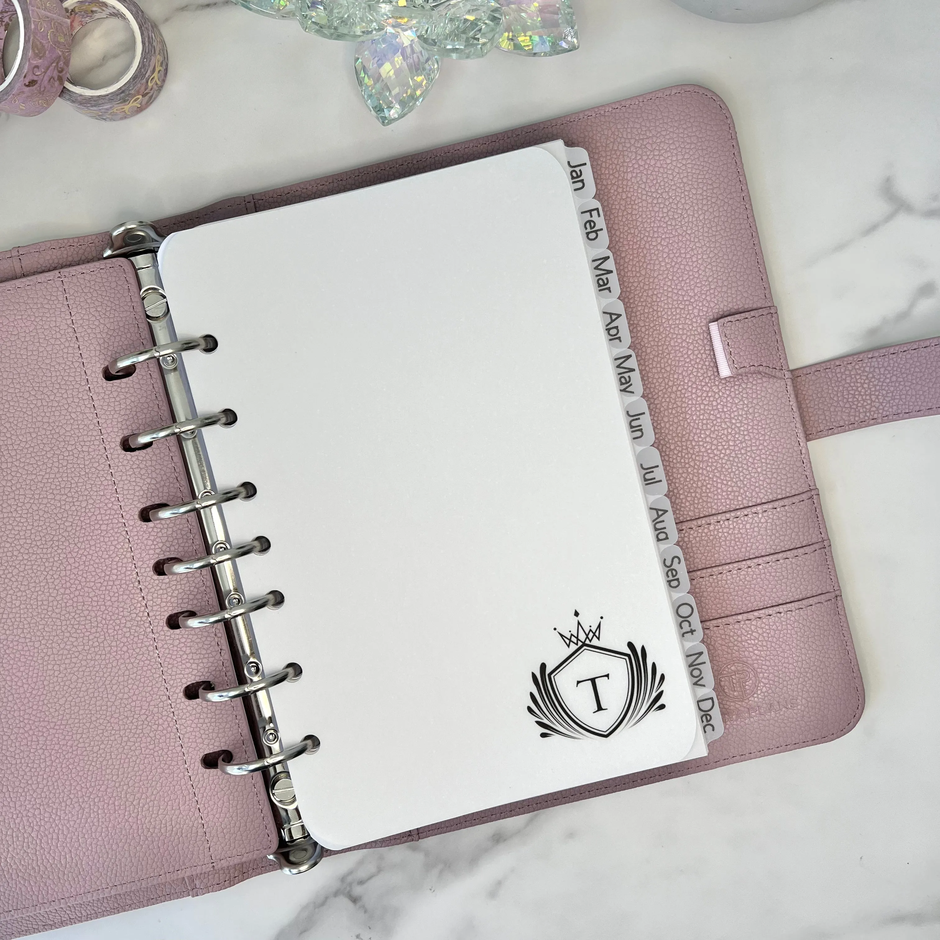Regal Vellum - Monogrammed with Your Chosen Initial