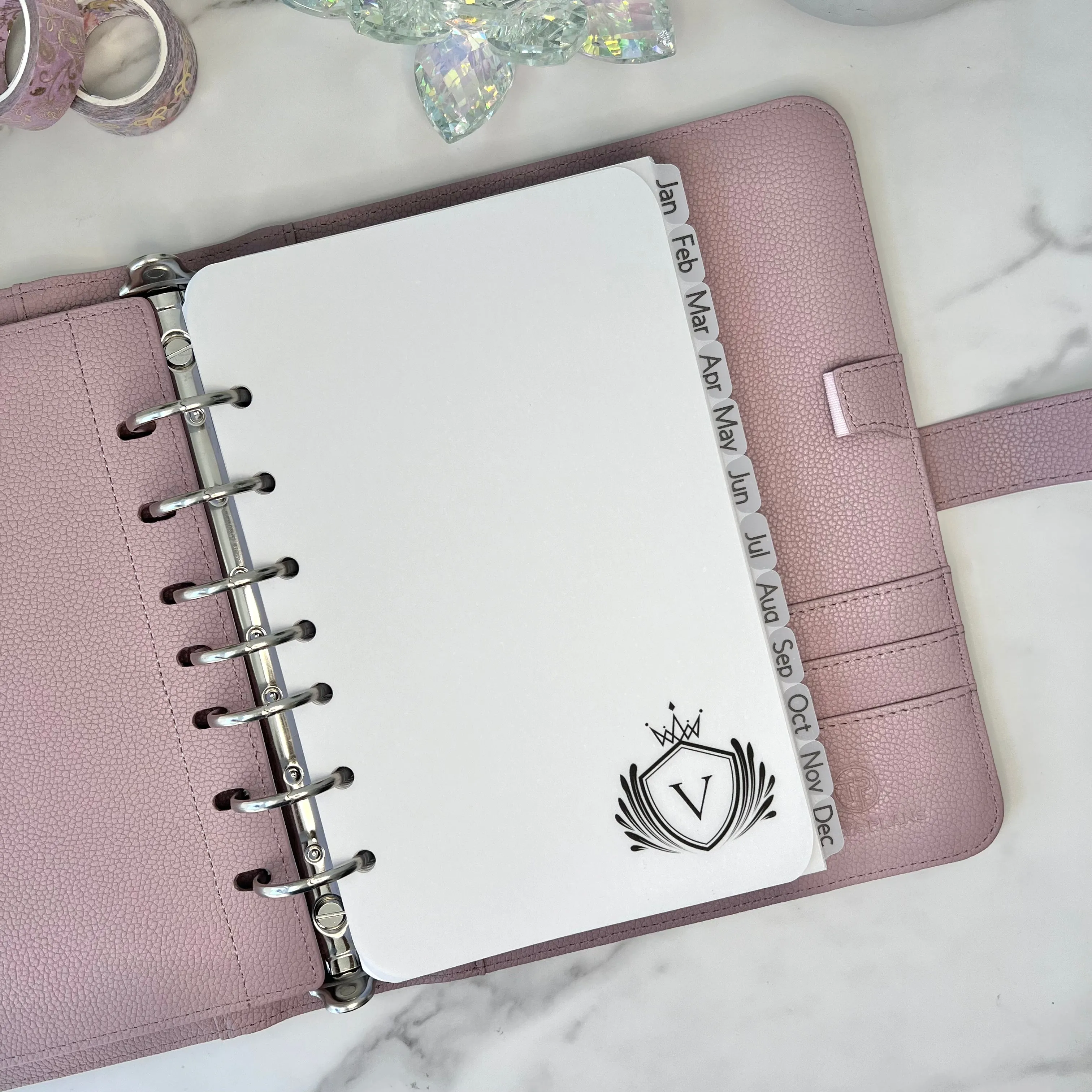 Regal Vellum - Monogrammed with Your Chosen Initial