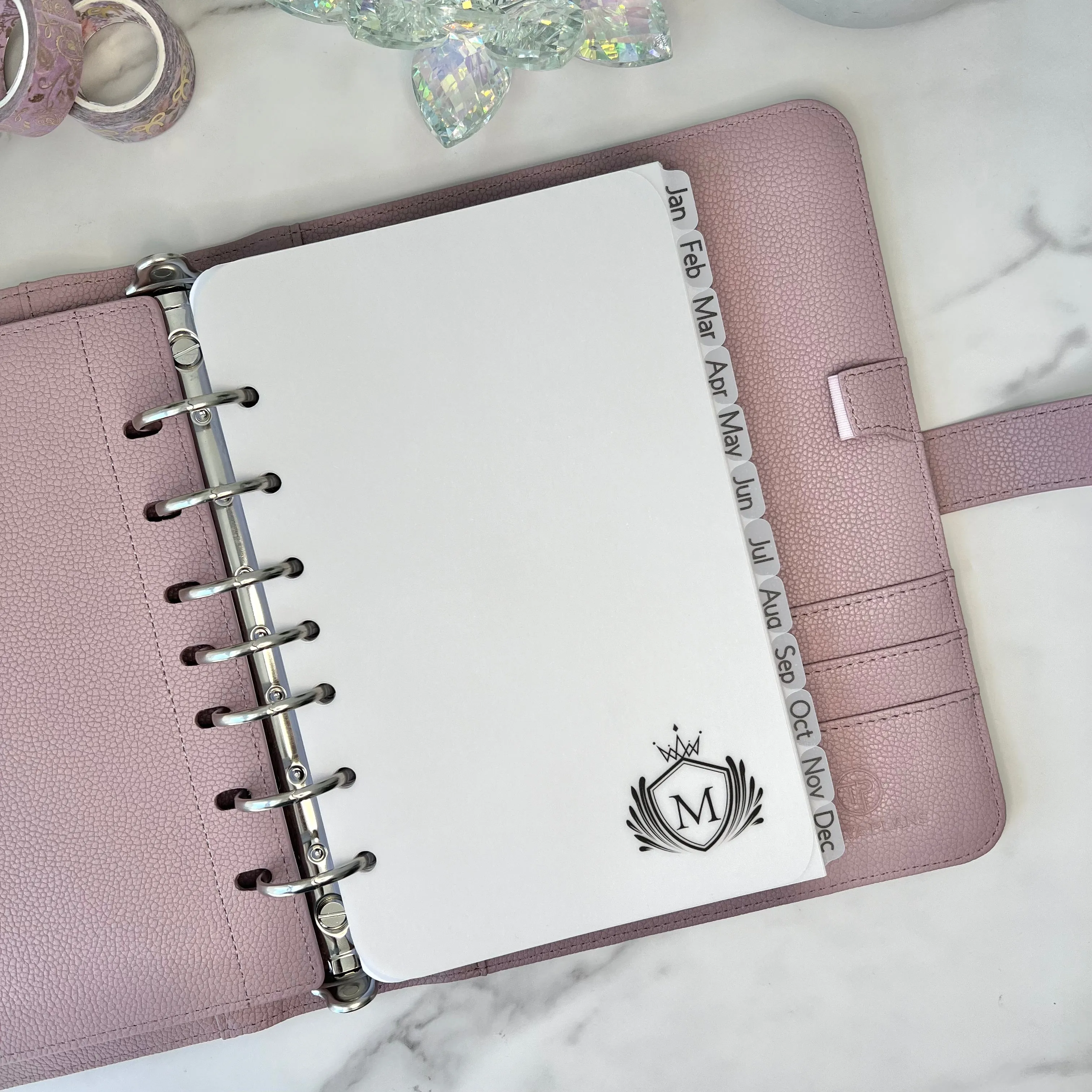 Regal Vellum - Monogrammed with Your Chosen Initial