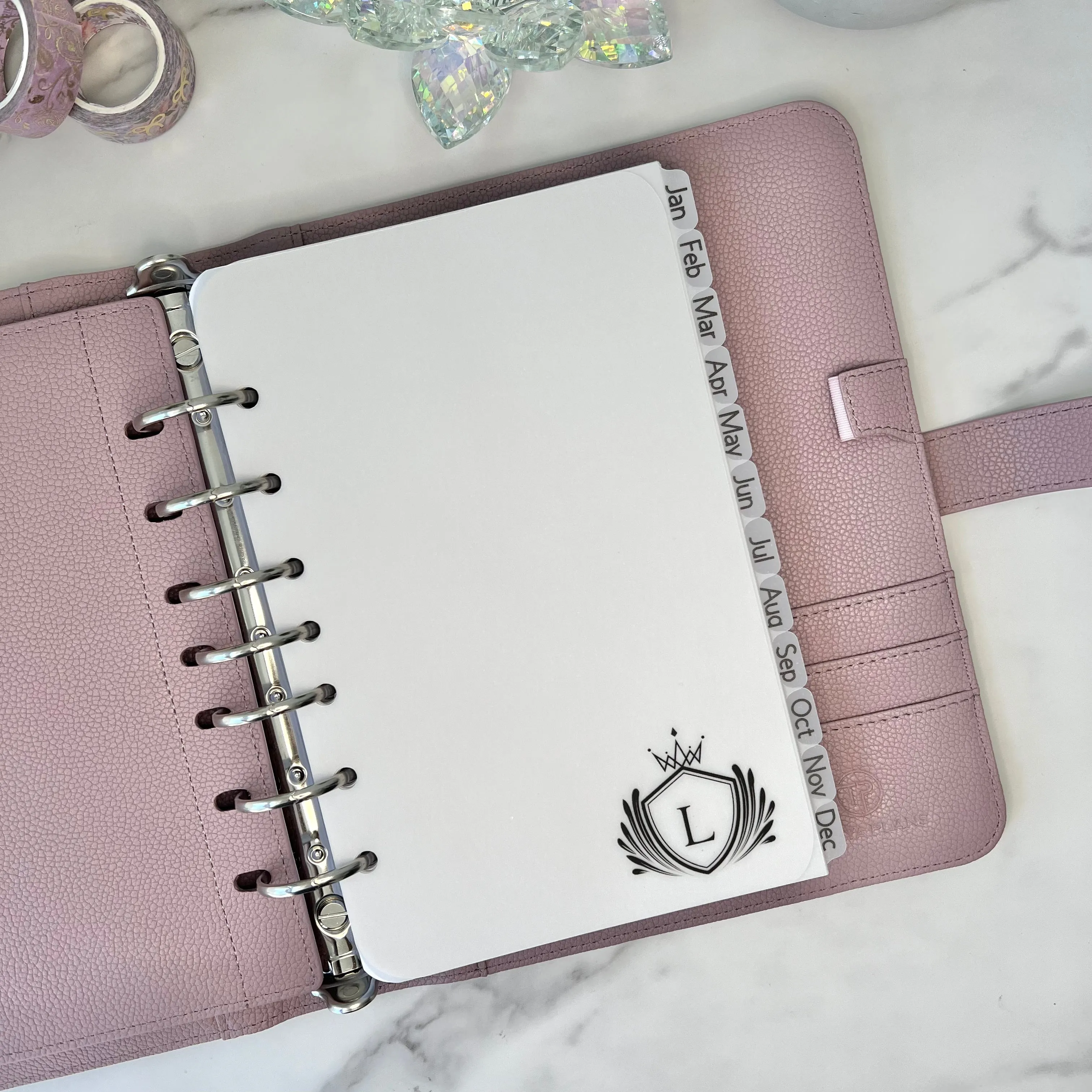 Regal Vellum - Monogrammed with Your Chosen Initial