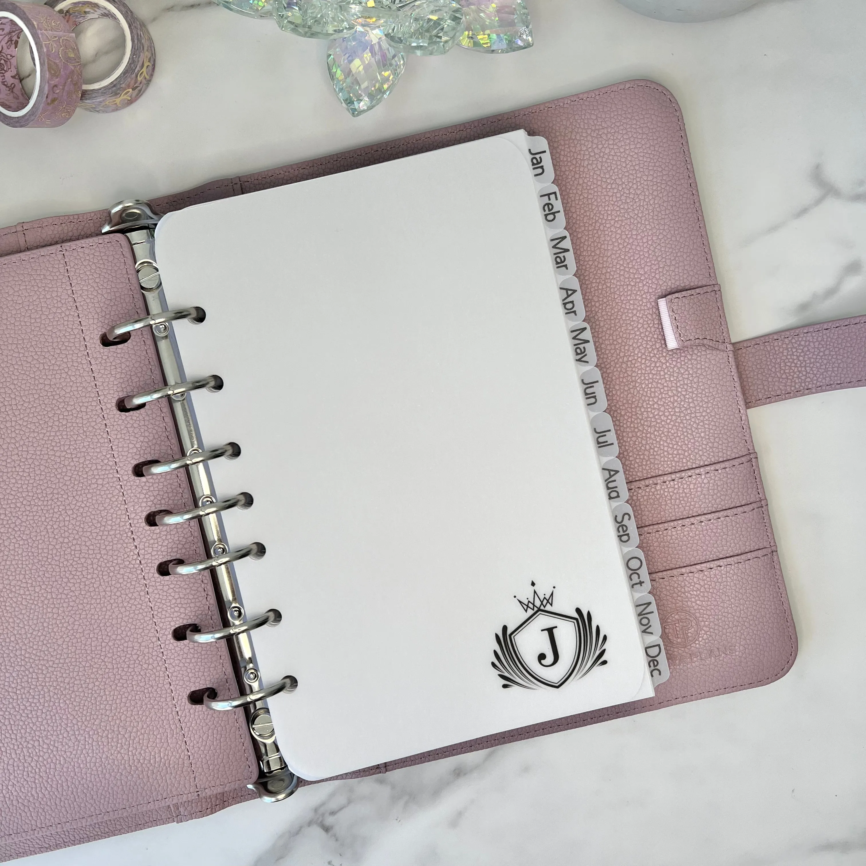 Regal Vellum - Monogrammed with Your Chosen Initial