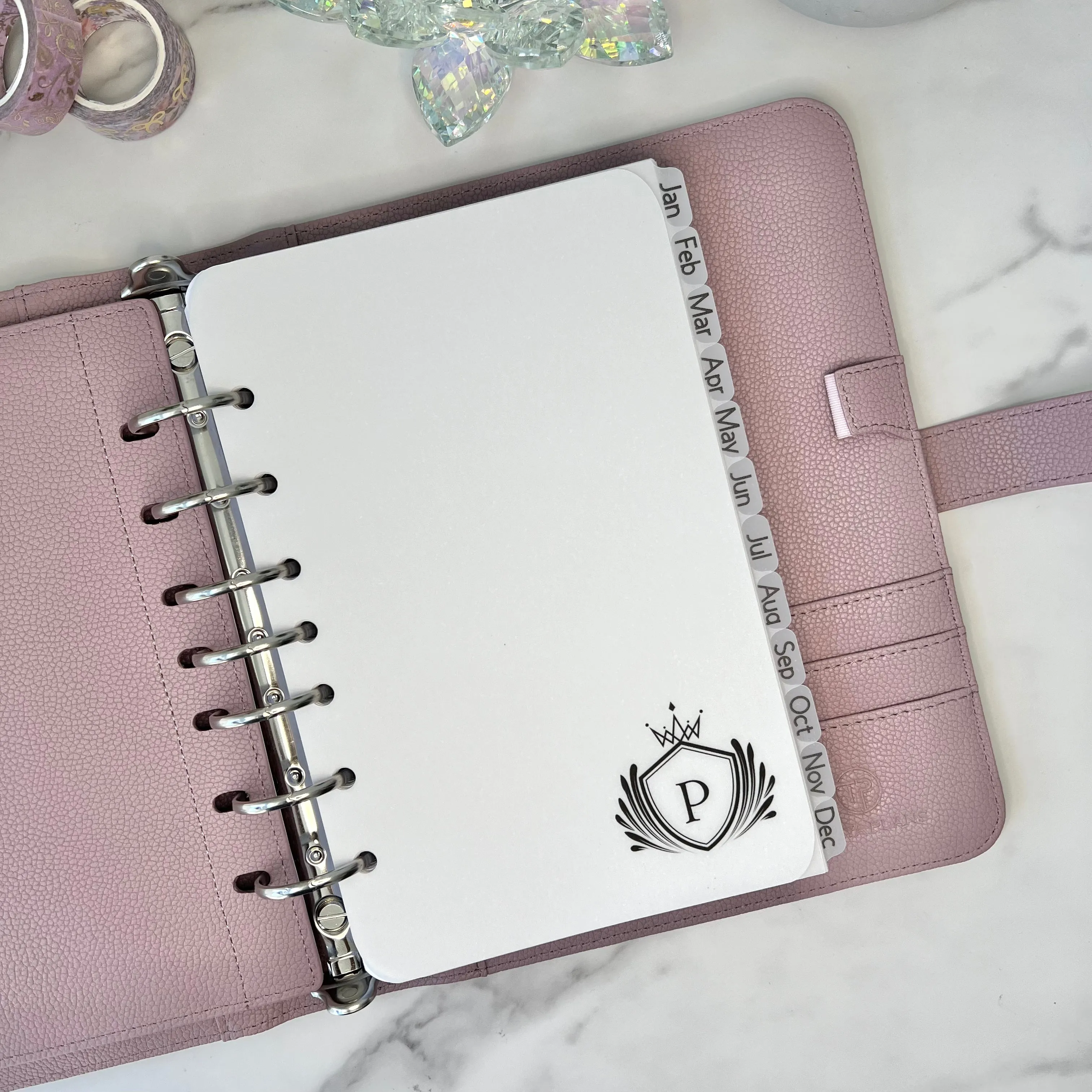 Regal Vellum - Monogrammed with Your Chosen Initial