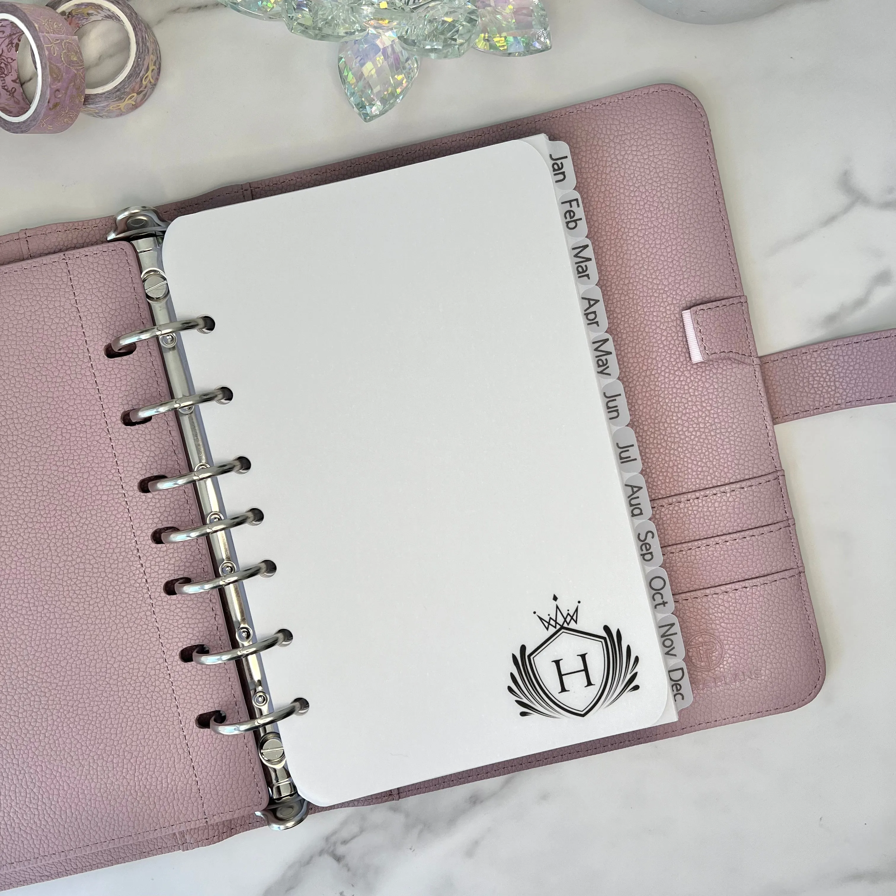 Regal Vellum - Monogrammed with Your Chosen Initial