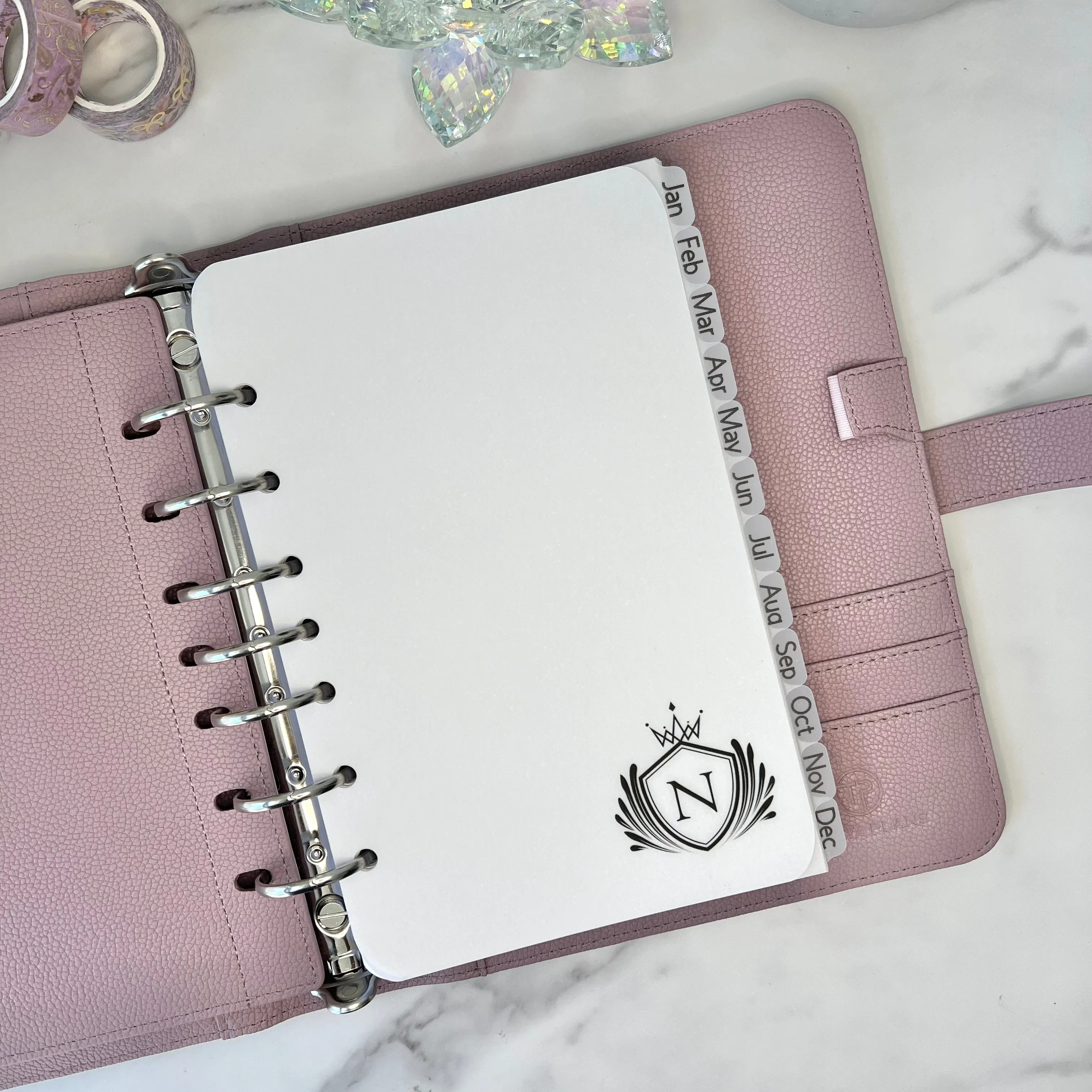 Regal Vellum - Monogrammed with Your Chosen Initial