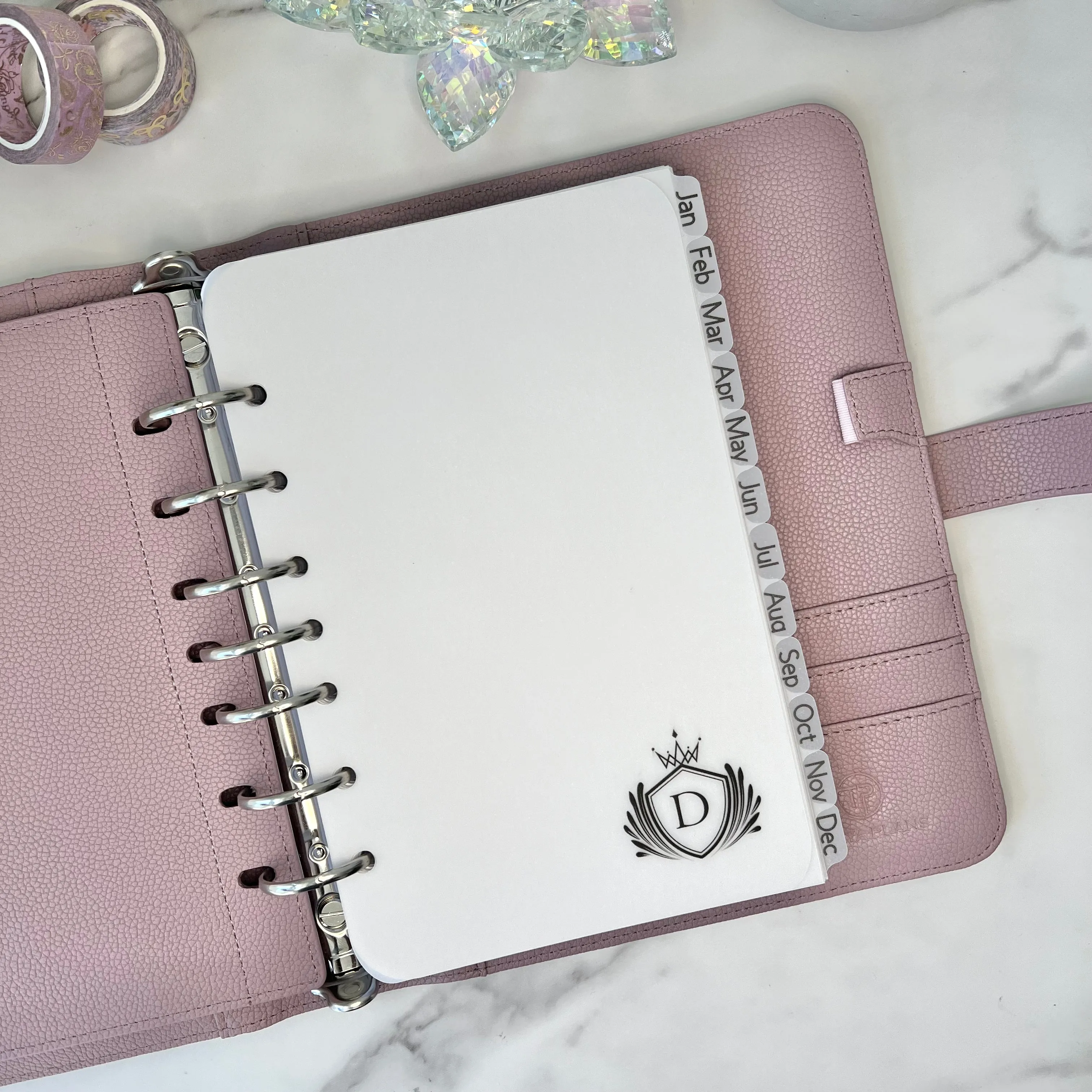 Regal Vellum - Monogrammed with Your Chosen Initial