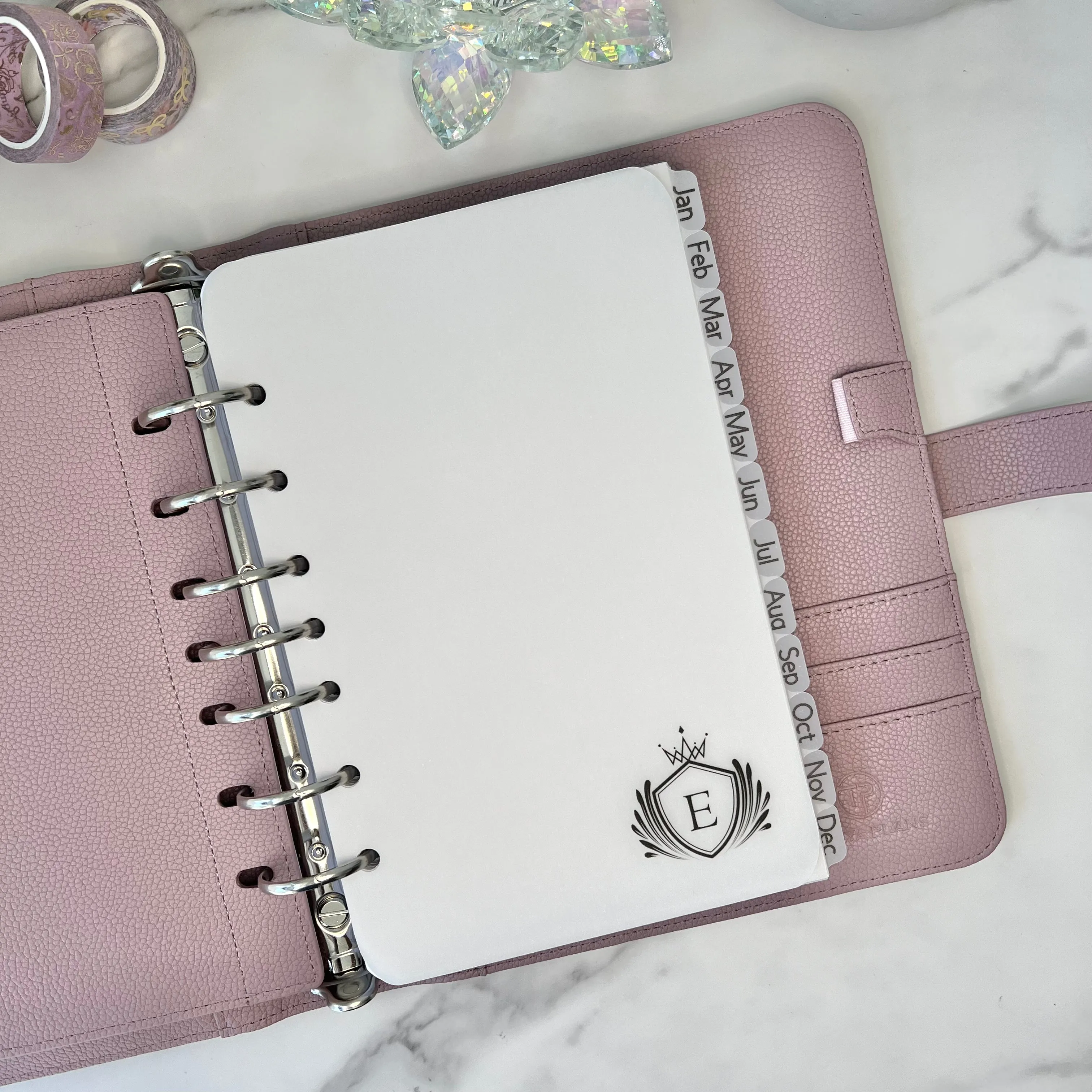 Regal Vellum - Monogrammed with Your Chosen Initial