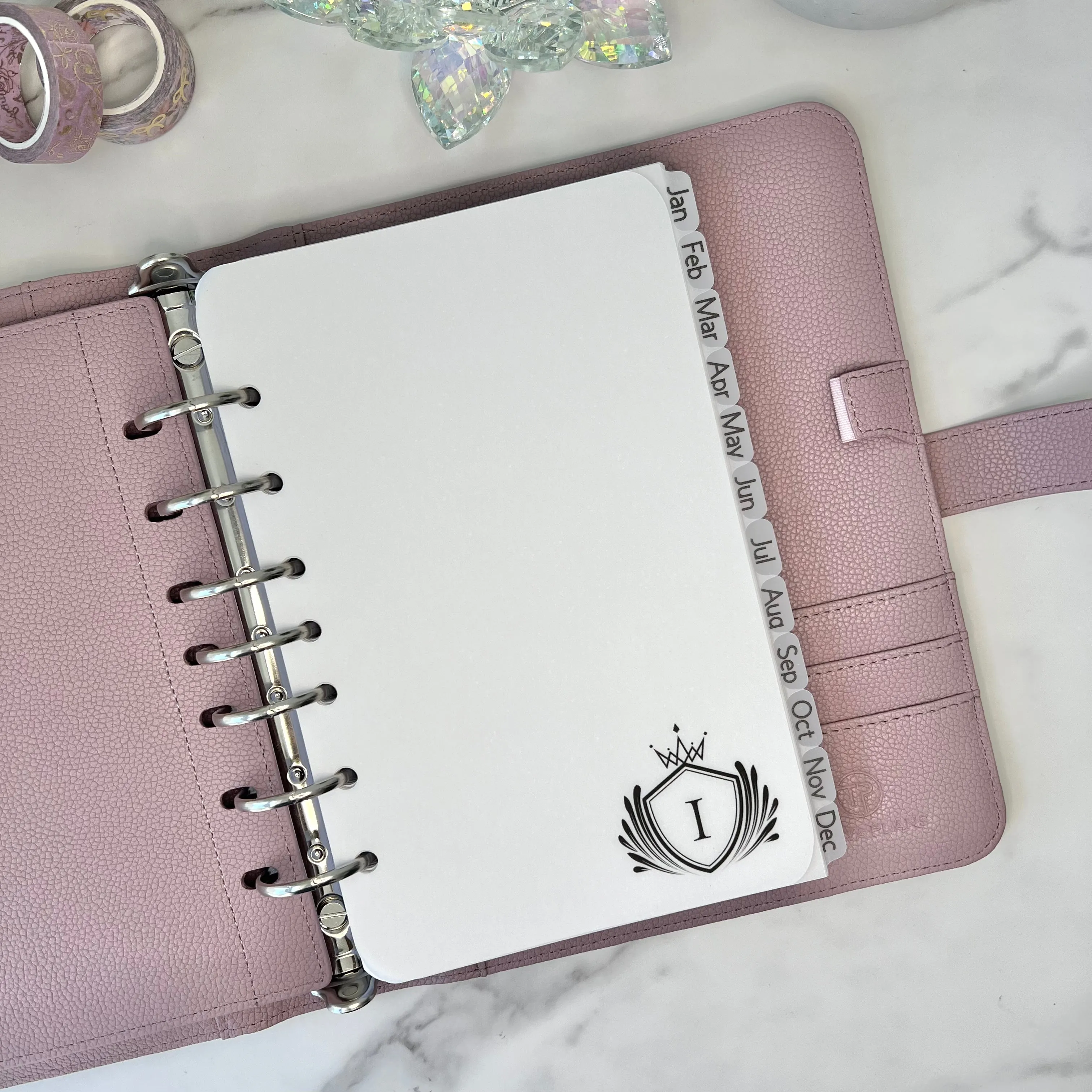 Regal Vellum - Monogrammed with Your Chosen Initial