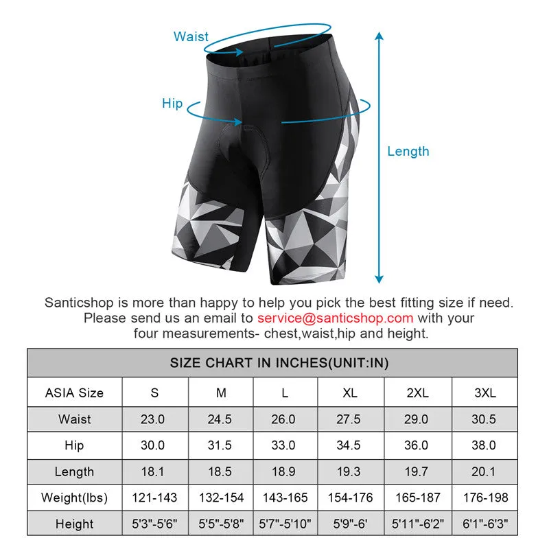 Santic Baffin Men Cycling Jersey & Geometry Cycling short Outfit