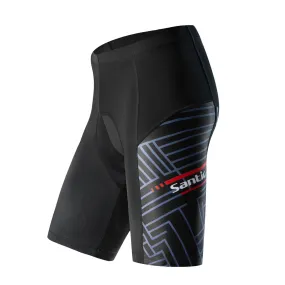 Santic Iger Men Padded Cycling Shorts Black & Navy Santic Iger Men Padded Cycling Shorts Black & Navy