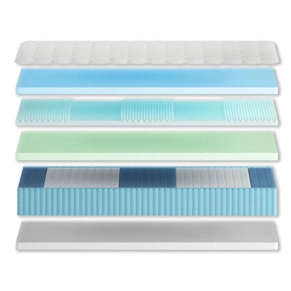 Sleep Fresh 11.5" Gel Infused Foam and Spring Medium Mattress - Twin