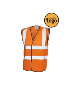 Sleeveless Hi Vis Safety Waistcoat