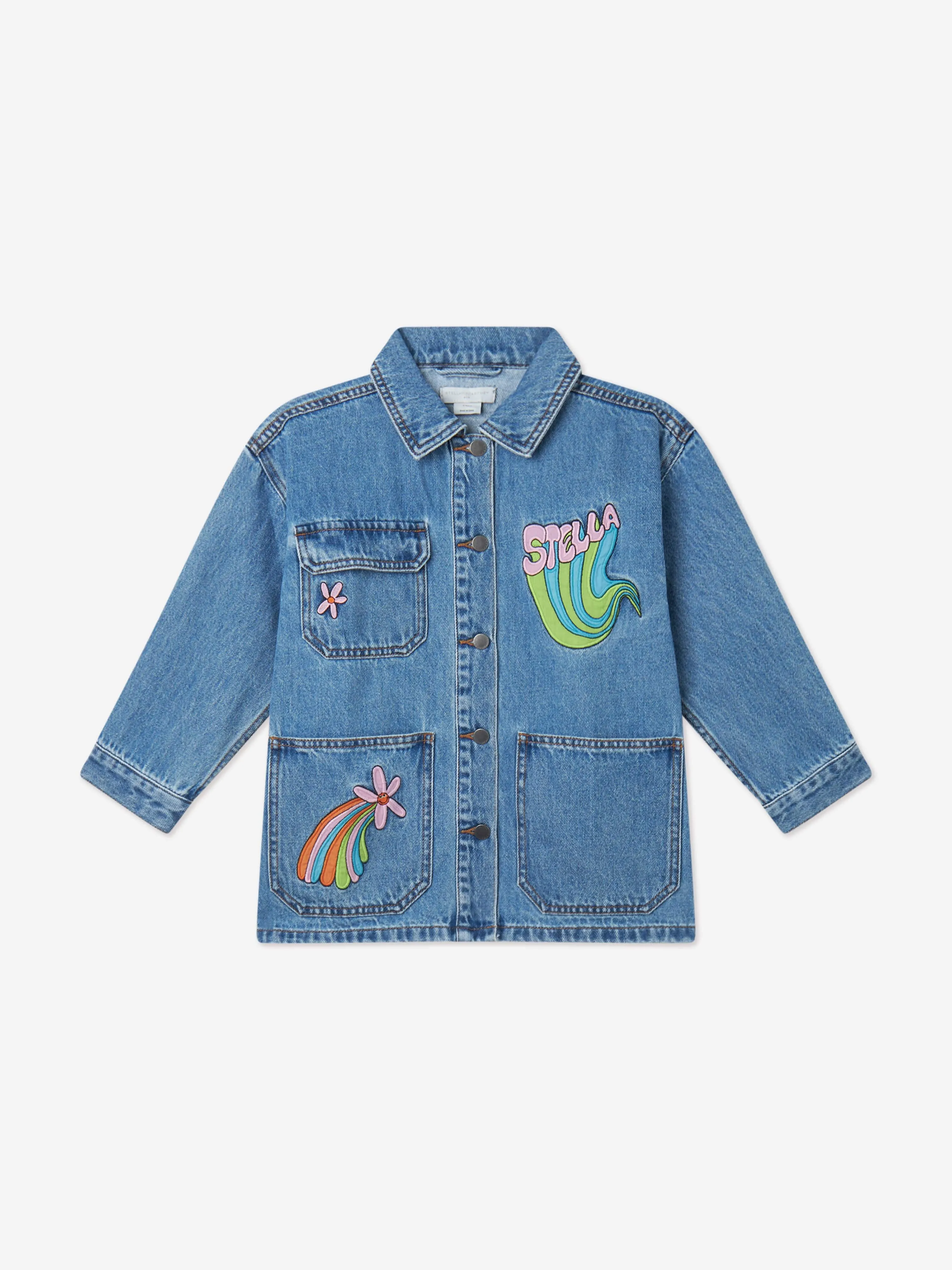 Stella McCartney Girls Denim Jacket in Blue
