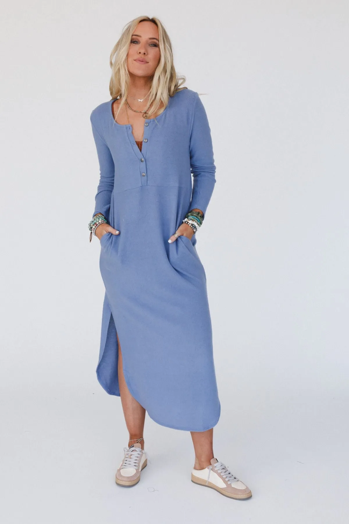 The Nest Simply Comfort Dress - Denim
