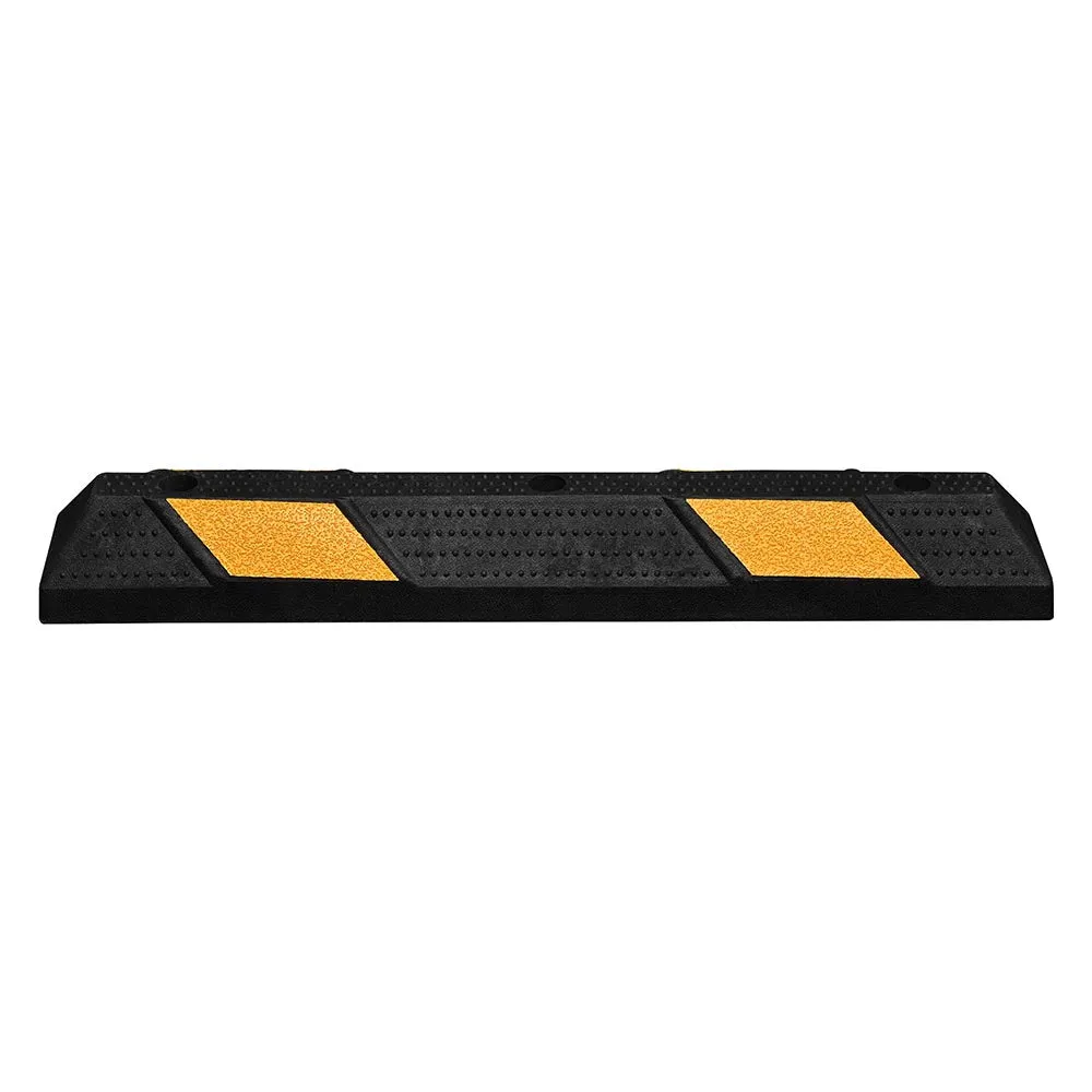 TheLAShop 3' Rubber Curb Parking Block Wheel Stop Garage Car Stopper